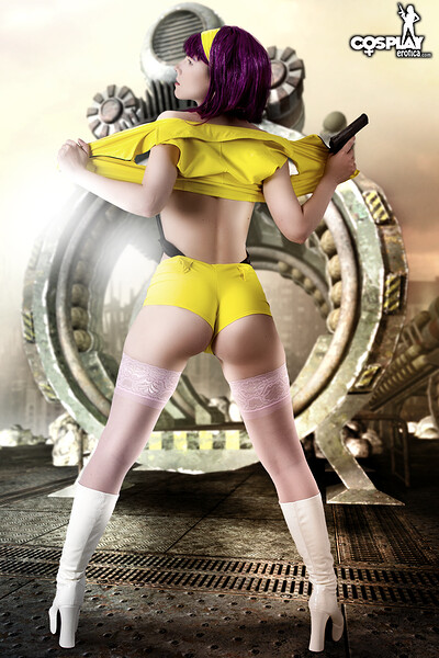 Cassie in Faye Valentine from Cowboy Bebop from Cosplay Erotica