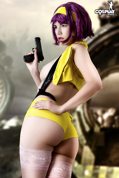 Cassie in Faye Valentine from Cowboy Bebop from Cosplay Erotica