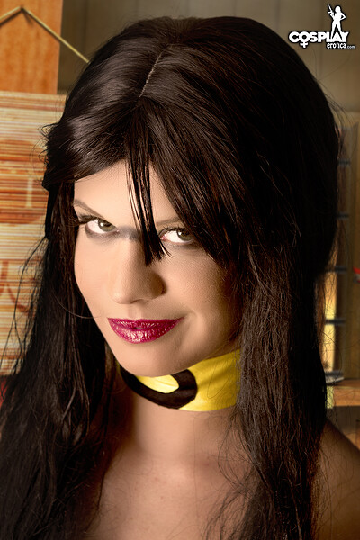 Ginger in Tanya from Mortal Kombat from Cosplay Erotica