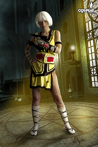 Lana in Monk from Diablo from Cosplay Erotica