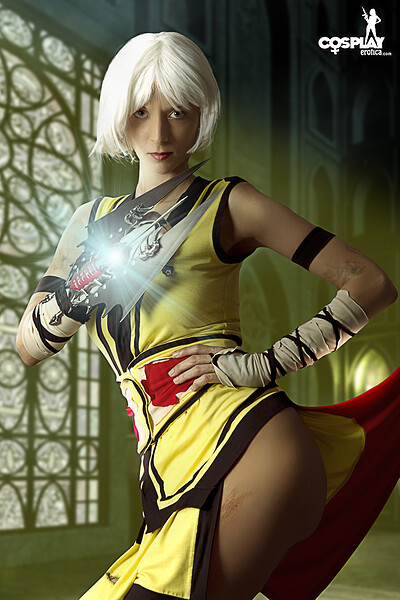 Lana in Monk from Diablo from Cosplay Erotica