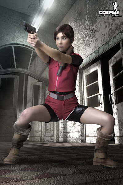 Stacy in Claire from Resident Evil from Cosplay Erotica