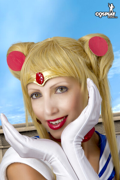 Angela in Sailor Moon from Cosplay Erotica