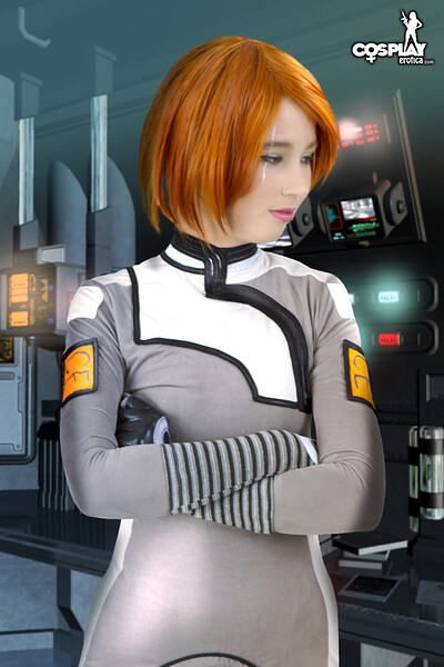 Stacy in Female Sephard from Mass Effect from Cosplay Erotica