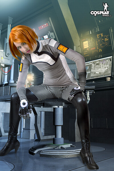 Stacy in Female Sephard from Mass Effect from Cosplay Erotica