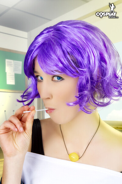 Stacy in Mizore from Rosario Vampire from Cosplay Erotica