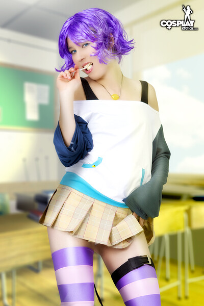 Stacy in Mizore from Rosario Vampire from Cosplay Erotica