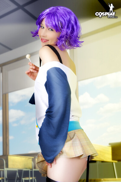 Stacy in Mizore from Rosario Vampire from Cosplay Erotica