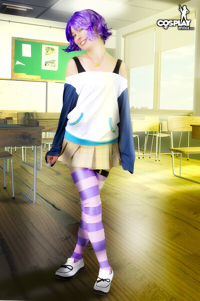 Stacy in Mizore from Rosario Vampire from Cosplay Erotica