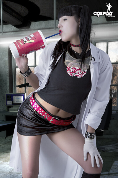 Mea Lee in Mea in Give Me a Sample from Cosplay Erotica