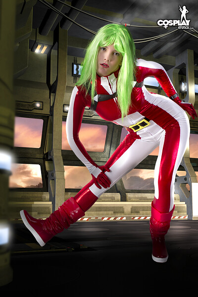 Gogo in Miriya from Robotech from Cosplay Erotica