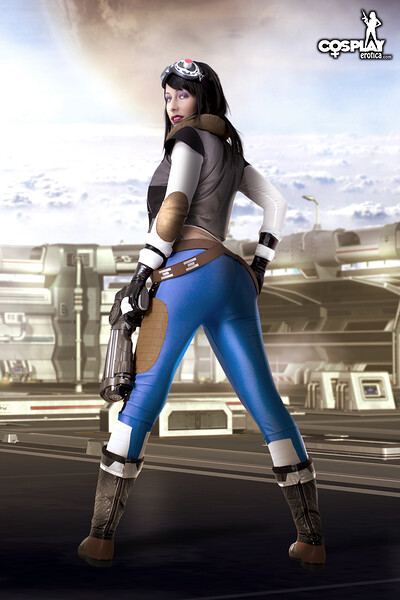 Sandy Bell in Smuggler from Star Wars from Cosplay Erotica