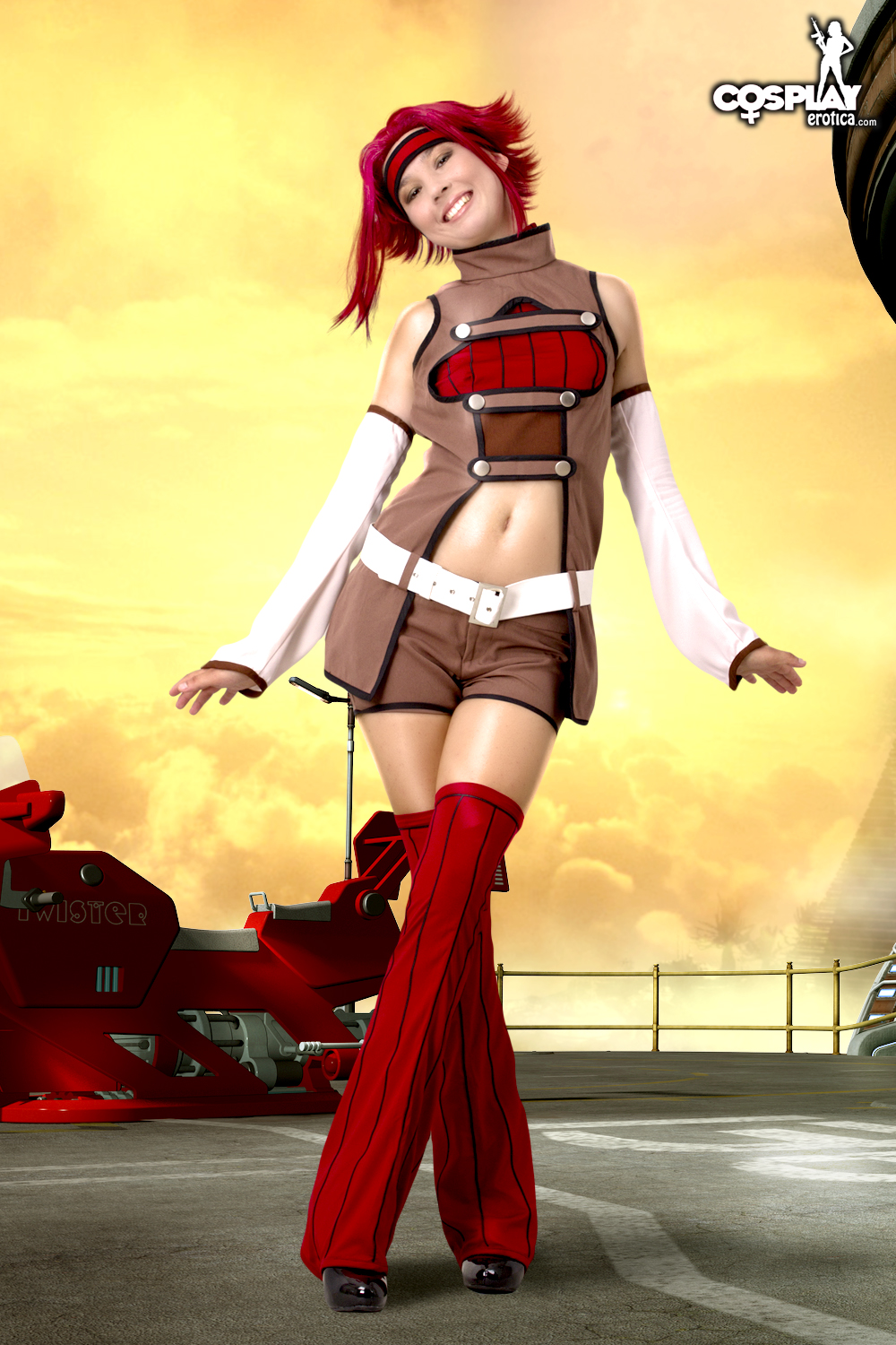 Stacy Nude in Kallen Stadtfeld from Code Geass - Free Cosplay Erotica  Picture Gallery at Elite Babes