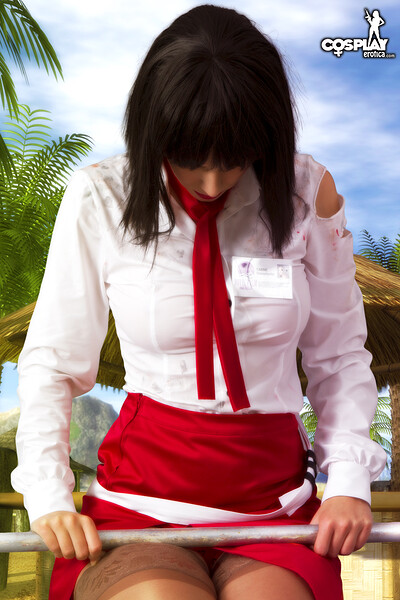 Cassie in Xian Mei from Dead Island from Cosplay Erotica