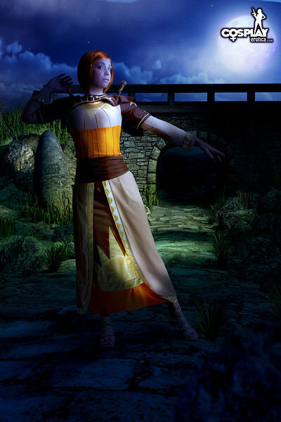 Kyra in Leliana from Dragon Age: Origins from Cosplay Erotica