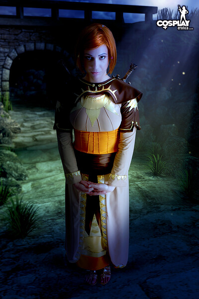 Kyra in Leliana from Dragon Age: Origins from Cosplay Erotica