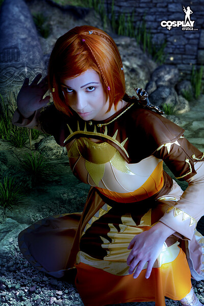 Kyra in Leliana from Dragon Age: Origins from Cosplay Erotica