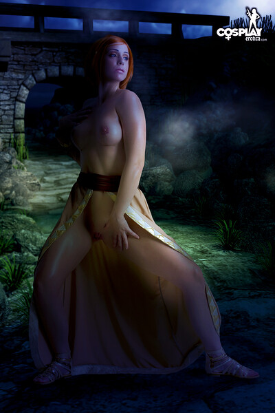 Kyra in Leliana from Dragon Age: Origins from Cosplay Erotica