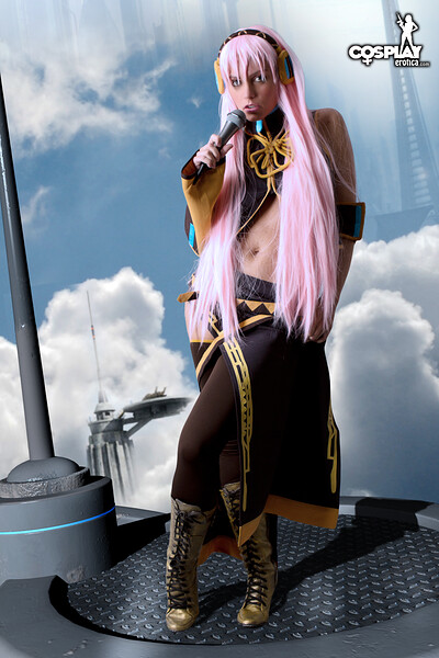 Nayma in Megurine Luka from Vocaloid from Cosplay Erotica