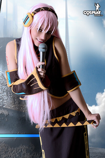 Nayma in Megurine Luka from Vocaloid from Cosplay Erotica