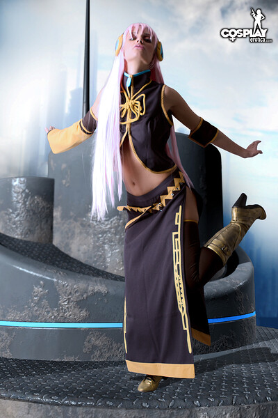 Nayma in Megurine Luka from Vocaloid from Cosplay Erotica