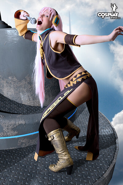 Nayma in Megurine Luka from Vocaloid from Cosplay Erotica