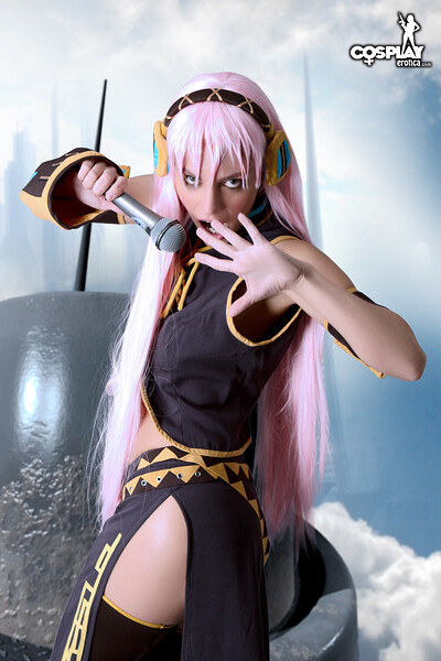 Nayma in Megurine Luka from Vocaloid from Cosplay Erotica