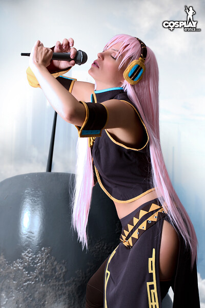 Nayma in Megurine Luka from Vocaloid from Cosplay Erotica