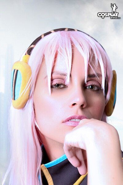 Nayma in Megurine Luka from Vocaloid from Cosplay Erotica