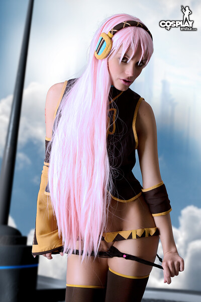 Nayma in Megurine Luka from Vocaloid from Cosplay Erotica