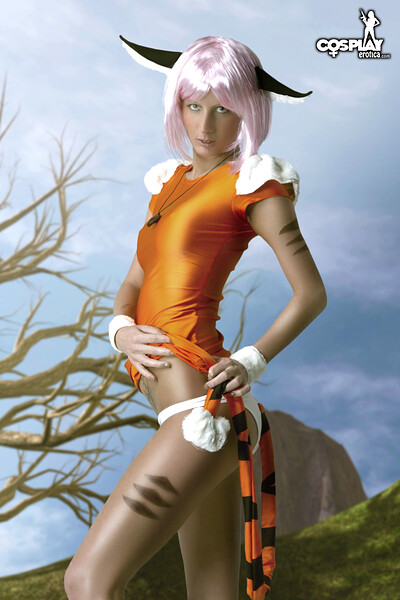 Tina in Merle from Escaflowne from Cosplay Erotica