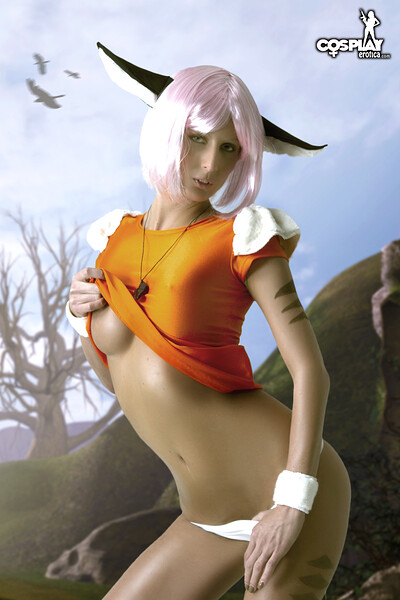 Tina in Merle from Escaflowne from Cosplay Erotica