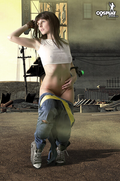 Alexa in Vault Dweller from Fallout 3 Vault 101 from Cosplay Erotica
