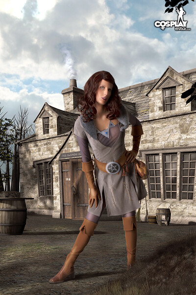 Tina in Triss from Dragon Age Origins from Cosplay Erotica