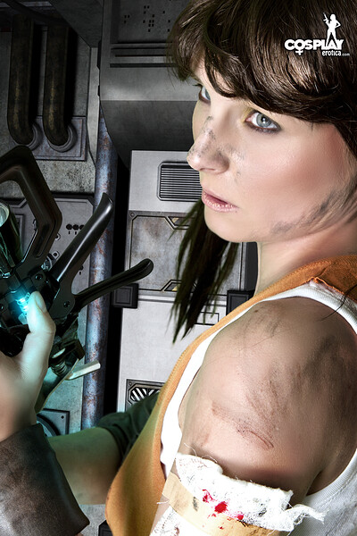 Alexa in Ellie from Dead Space from Cosplay Erotica