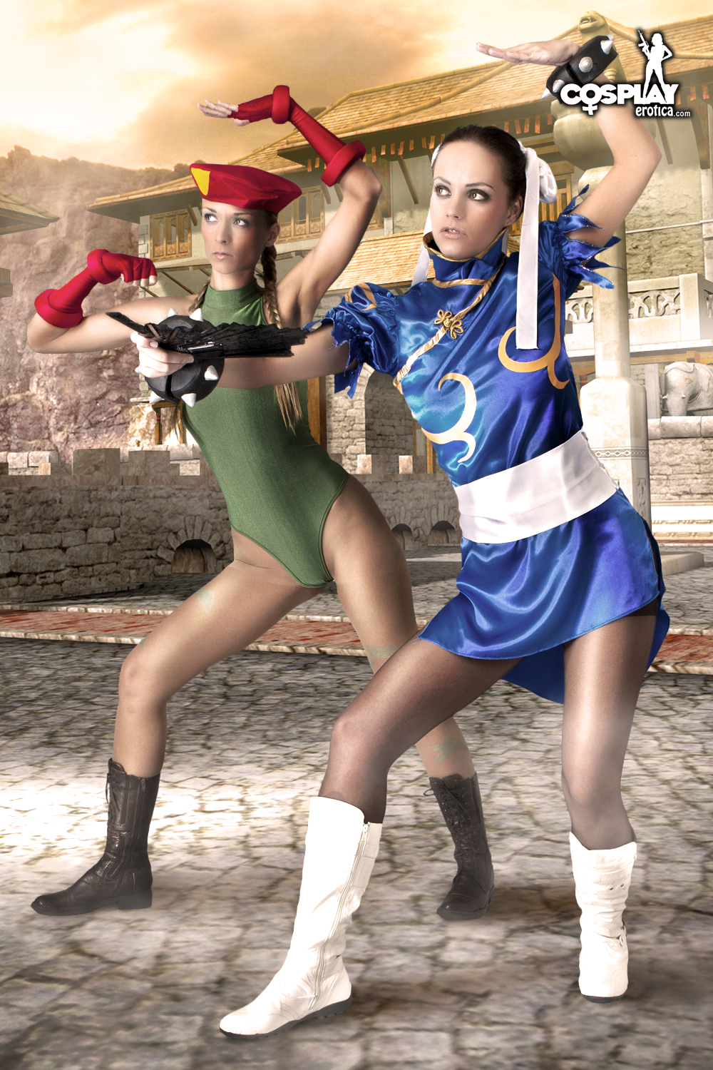 Nayma and Lana Nude in Cammy, Chun Li from Street Fighter - Free Cosplay  Erotica Picture Gallery at Elite Babes