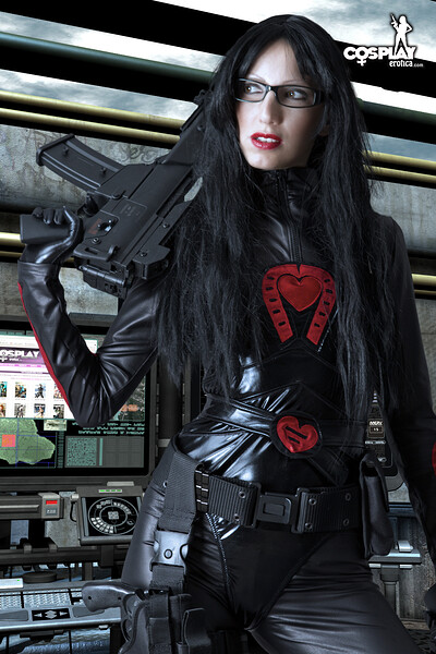 Angela in Baroness from G.I. Joe from Cosplay Erotica