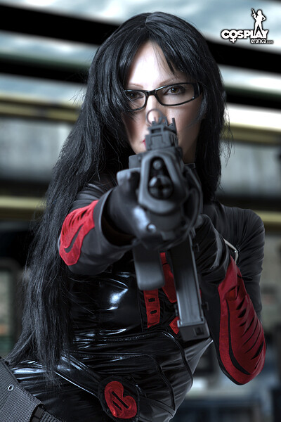 Angela in Baroness from G.I. Joe from Cosplay Erotica