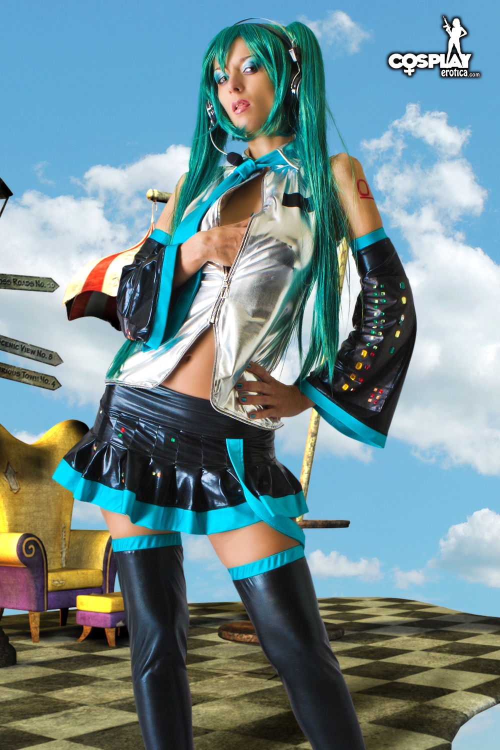 Lana Nude in Hatsune Miku from Vocaloid - Free Cosplay Erotica Picture  Gallery at Elite Babes