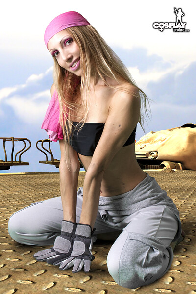 Angela in Winry Rockbell from Fullmetal Alchemist from Cosplay Erotica
