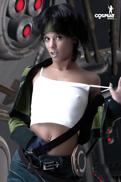 Melane in Jade from Beyond Good and Evil from Cosplay Erotica