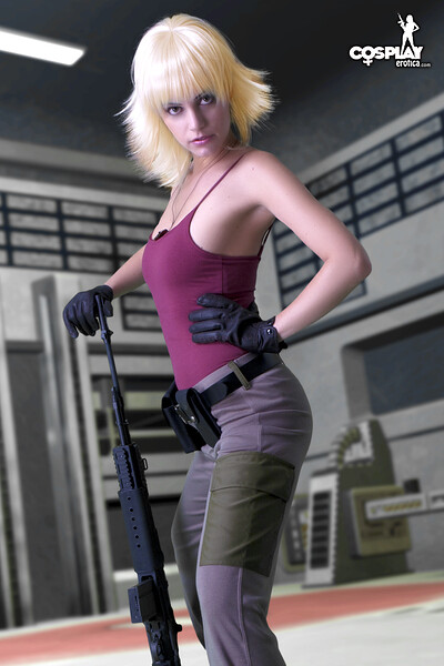 Nayma in Kagari Cagalli from Gundam Seed from Cosplay Erotica