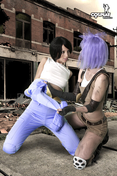 Marylin and Angela in Marylin and Angela from Fallout from Cosplay Erotica
