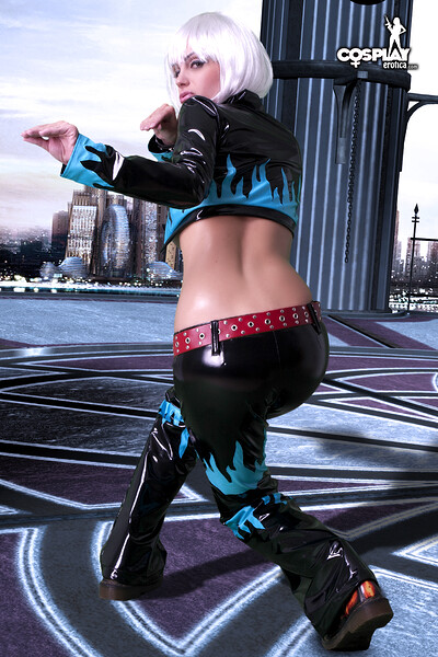 Nayma in Christie from Dead or alive from Cosplay Erotica