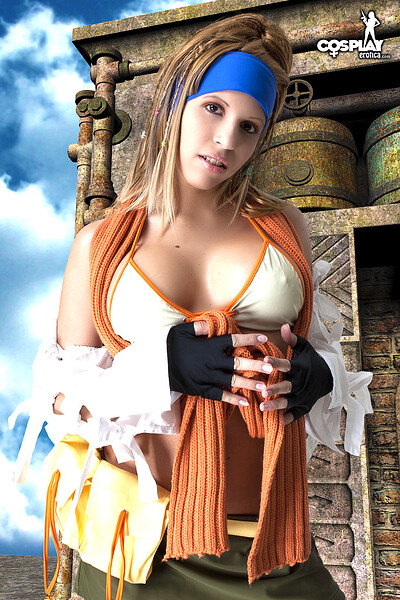 Analia in Rikku from Final Fantasy from Cosplay Erotica