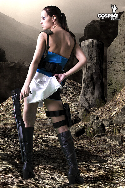 Nayma in Jill Valentine from Resident Evil from Cosplay Erotica