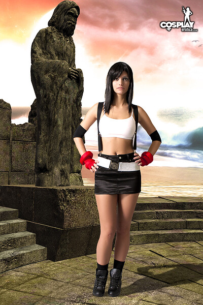 Nayma in Tifa from Final Fantasy from Cosplay Erotica