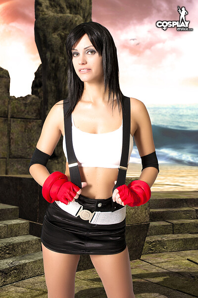 Nayma in Tifa from Final Fantasy from Cosplay Erotica