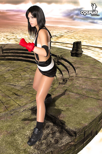 Nayma in Tifa from Final Fantasy from Cosplay Erotica