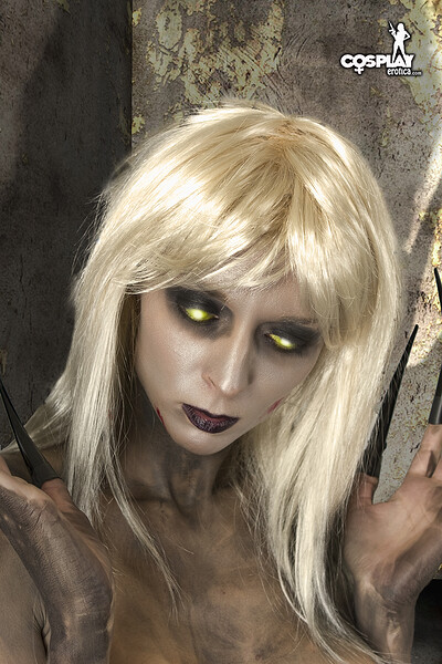 Nayma and Lana in Zombie hunter from Cosplay Erotica